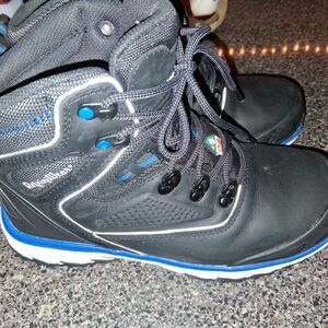 Refrigiwear Black Leather Work Boots